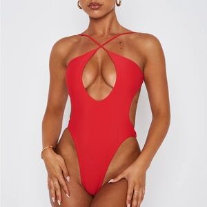 White Fox Boutique Colombia One Piece Swimsuit